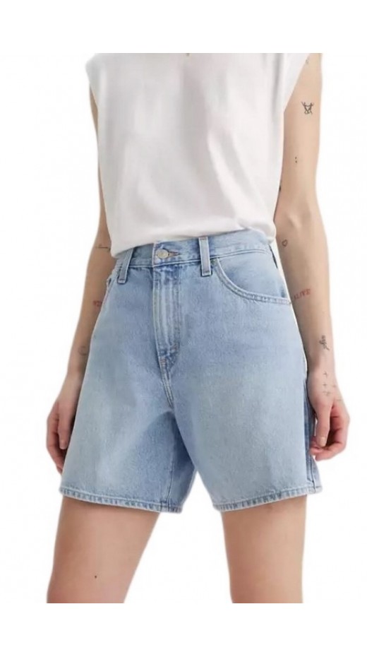 LEVIS HIGH BAGGY SHORT A93110000 ΣΟΡΤΣ  ΓΥΝΑΙΚΕΙΟ INDIGO