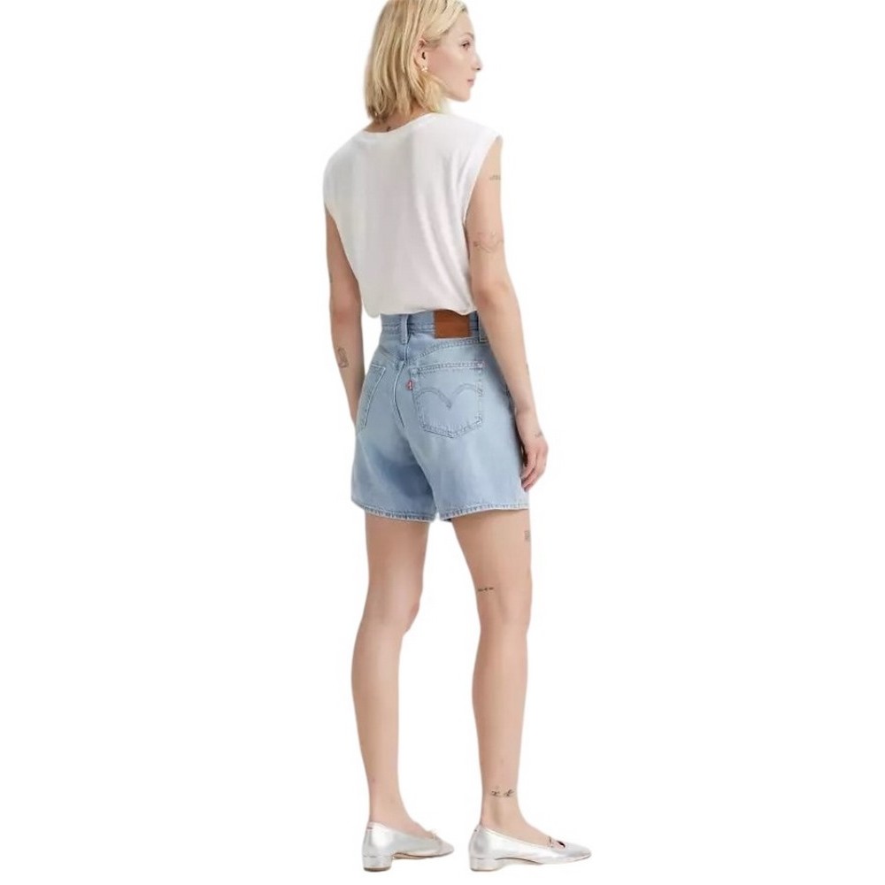 LEVIS HIGH BAGGY SHORT A93110000 ΣΟΡΤΣ  ΓΥΝΑΙΚΕΙΟ INDIGO