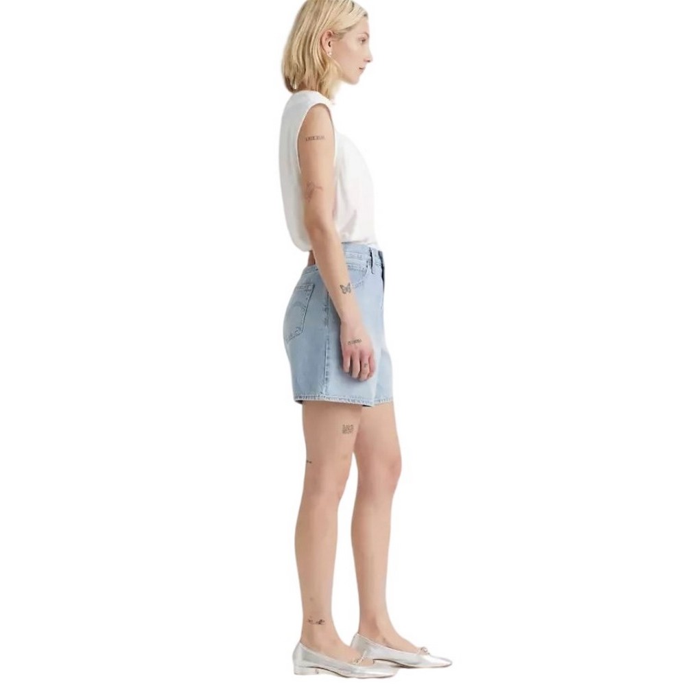 LEVIS HIGH BAGGY SHORT A93110000 ΣΟΡΤΣ  ΓΥΝΑΙΚΕΙΟ INDIGO