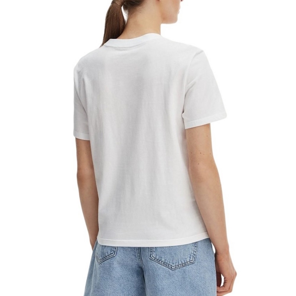 CALVIN KLEIN JEANS MULTI LOGO CLASSIC T-SHIRT ΜΠΛΟΥΖΑ ΓΥΝΑΙΚΕΙΑ BRIGHT WHITE