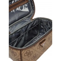 GUESS BERTA TOILETRY TRAIN CASE ΝΕΣΕΣΕΡ ΓΥΝΑΙΚΕΙΟ LATTE