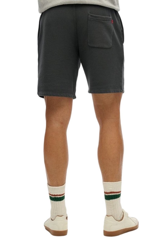 SUPERDRY D1 SDSW MICRO LOGO SHORT ΒΕΡΜΟΥΔΑ  ΑΝΔΡΙΚΗ WASHED BLACK