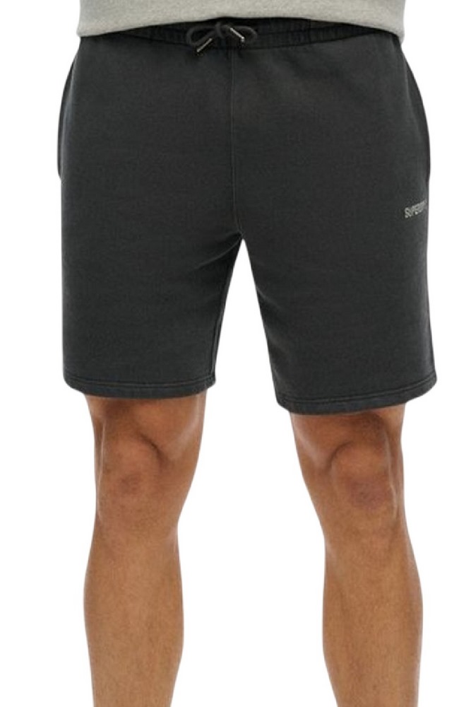SUPERDRY D1 SDSW MICRO LOGO SHORT ΒΕΡΜΟΥΔΑ  ΑΝΔΡΙΚΗ WASHED BLACK