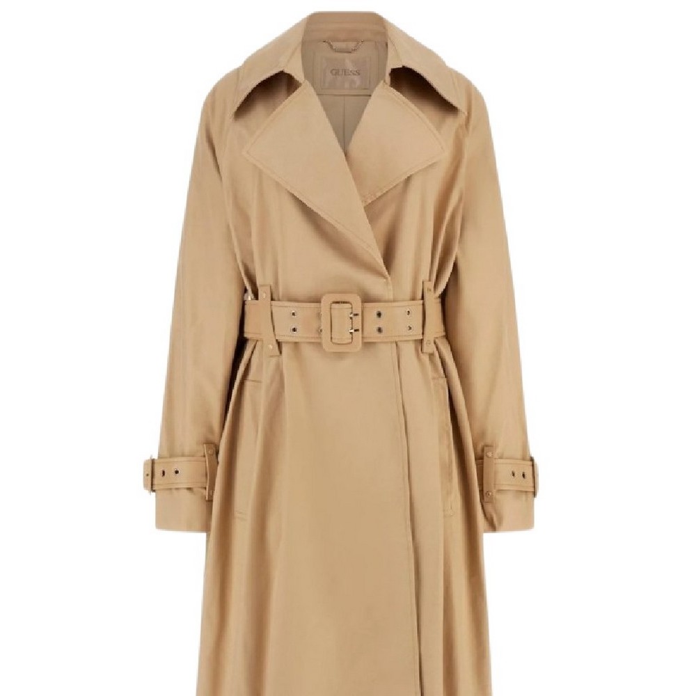 GUESS RAPHAELLE PU BELT TRENCH ΚΑΠΑΡΝΤΙΝΑ ΓΥΝΑΙΚΕΙΟ BEIGE