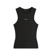 TOMMY JEANS SLIM SCRIPT LABEL TANK ΤΟΠ ΓΥΝΑΙΚΕΙΟ BLACK