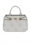 GUESS LORELEI MINI SATCHEL ΤΣΑΝΤΑ ΓΥΝΑΙΚΕΙΑ BONE