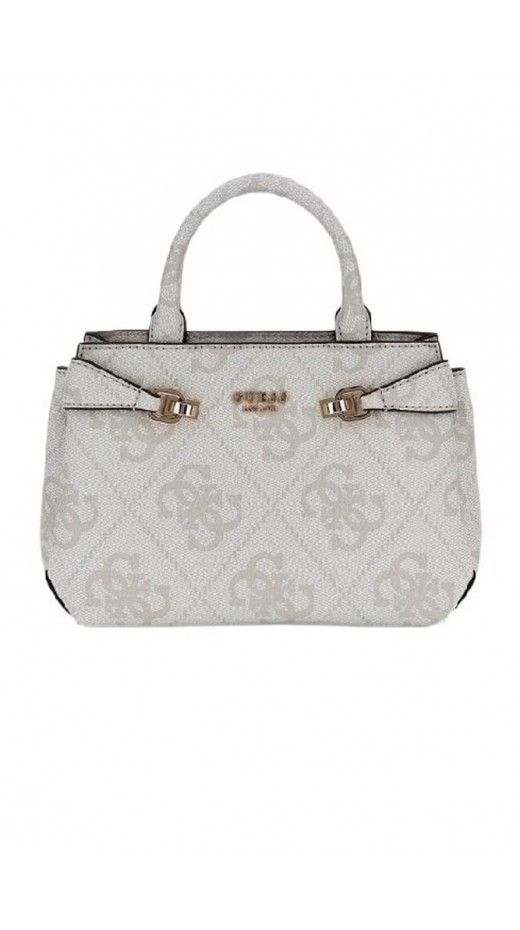 GUESS LORELEI MINI SATCHEL ΤΣΑΝΤΑ ΓΥΝΑΙΚΕΙΑ BONE