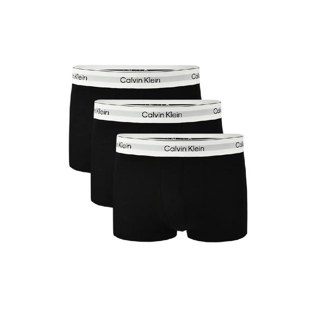 CALVIN KLEIN LOW RISE TRUNK 3PK ΕΣΩΡΟΥΧΟ ΑΝΔΡΙΚΟ BLACK/WHITE