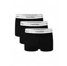 CALVIN KLEIN LOW RISE TRUNK 3PK ΕΣΩΡΟΥΧΟ ΑΝΔΡΙΚΟ BLACK/WHITE