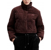 TOMMY JEANS CORD PUFFER JACKET EXT ΜΠΟΥΦΑΝ ΓΥΝΑΙΚΕΙΟ BROWN