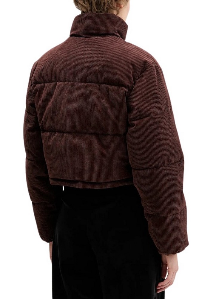 TOMMY JEANS CORD PUFFER JACKET EXT ΜΠΟΥΦΑΝ ΓΥΝΑΙΚΕΙΟ BROWN