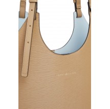 TOMMY HILFIGER MODERN MINI TOTE ΤΣΑΝΤΑ ΓΥΝΑΙΚΕΙΑ BEIGE