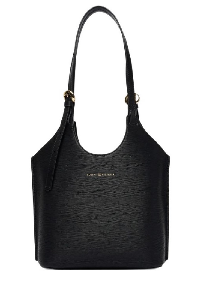 TOMMY HILFIGER MODERN MINI TOTE ΤΣΑΝΤΑ ΓΥΝΑΙΚΕΙΑ BLACK
