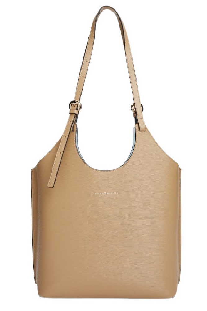 TOMMY HILFIGER MODERN MINI TOTE ΤΣΑΝΤΑ ΓΥΝΑΙΚΕΙΑ BEIGE