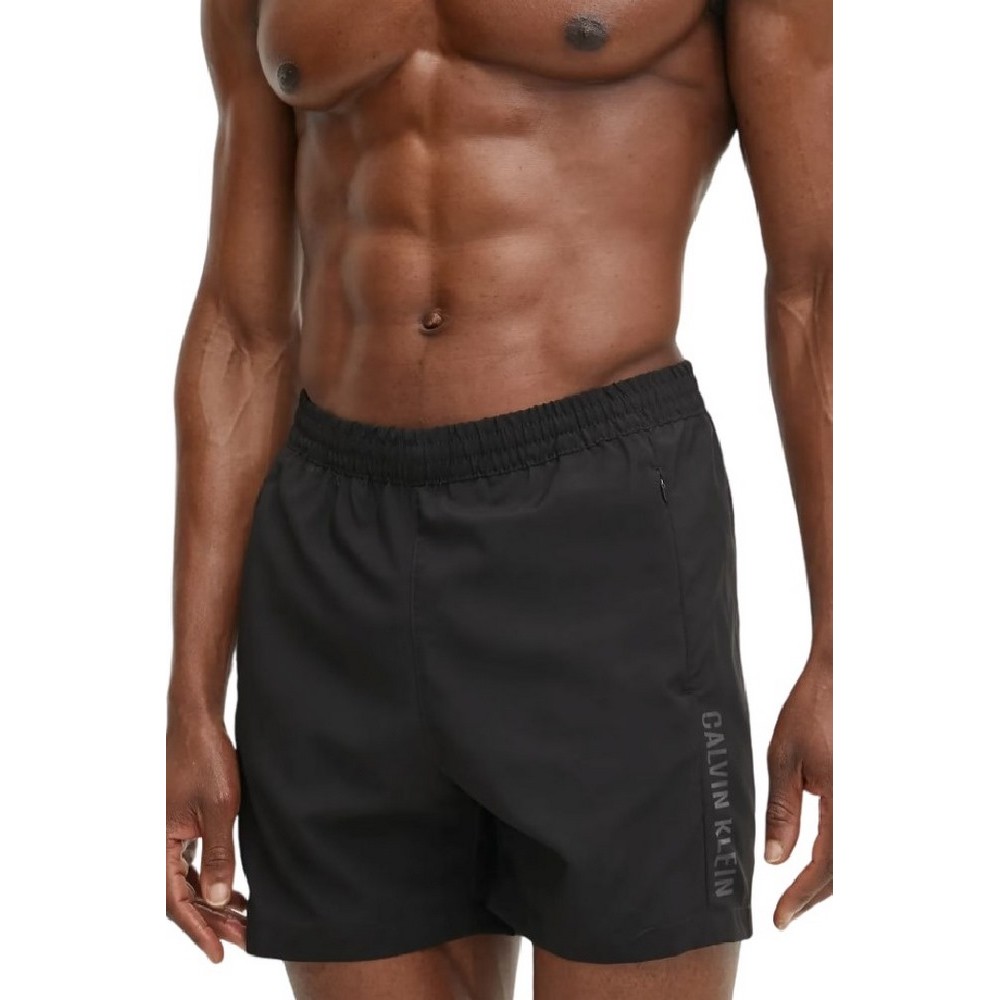 CALVIN KLEIN MEDIUM DRAWSTRING ACTIVE ΜΑΓΙΟ ΑΝΔΡΙΚΟ BLACK