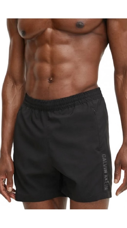 CALVIN KLEIN MEDIUM DRAWSTRING ACTIVE ΜΑΓΙΟ ΑΝΔΡΙΚΟ BLACK
