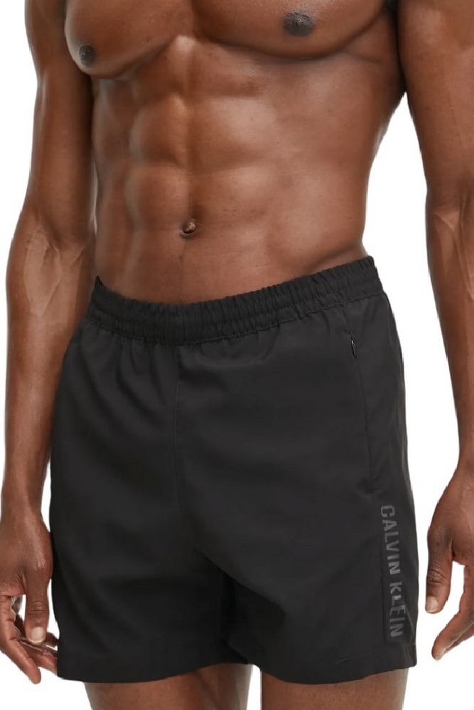 CALVIN KLEIN MEDIUM DRAWSTRING ACTIVE ΜΑΓΙΟ ΑΝΔΡΙΚΟ BLACK