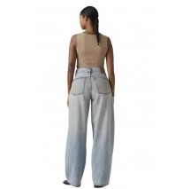 LEVIS SUPER BAGGY BARREL WORN IN ΤΖΙΝ ΠΑΝΤΕΛΟΝΙ ΓΥΝΑΙΚΕΙΟ MED INDIGO