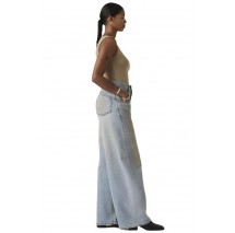 LEVIS SUPER BAGGY BARREL WORN IN ΤΖΙΝ ΠΑΝΤΕΛΟΝΙ ΓΥΝΑΙΚΕΙΟ MED INDIGO