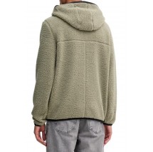 TOMMY JEANS REG BADGE TEDDY ZIP ΜΠΟΥΦΑΝ ΑΝΔΡΙΚΟ KHAKI