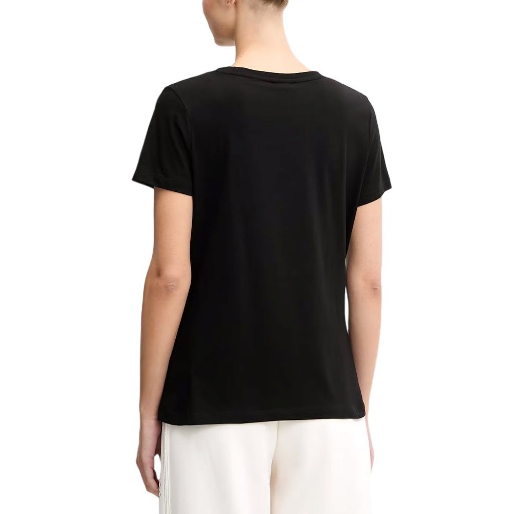 GUESS GIUDITTA CN T-SHIRT ΜΠΛΟΥΖΑ ΓΥΝΑΙΚΕΙΑ BLACK