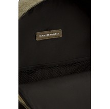TOMMY HILFIGER EMBOSSED FLAG BACKPACK ΤΣΑΝΤΑ ΑΝΔΡΙΚΗ OLIVE