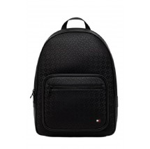 TOMMY HILFIGER EMBOSSED FLAG BACKPACK ΤΣΑΝΤΑ ΑΝΔΡΙΚΗ BLACK
