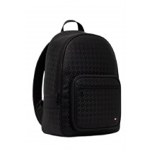 TOMMY HILFIGER EMBOSSED FLAG BACKPACK ΤΣΑΝΤΑ ΑΝΔΡΙΚΗ BLACK
