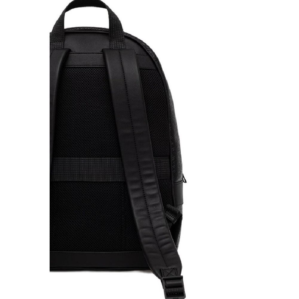 TOMMY HILFIGER EMBOSSED FLAG BACKPACK ΤΣΑΝΤΑ ΑΝΔΡΙΚΗ BLACK