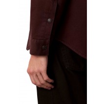 CALVIN  KLEIN JEANS 90S PADDED JAVA OVERSHIRT ΜΠΟΥΦΑΝ ΑΝΔΡΙΚΟ BROWN