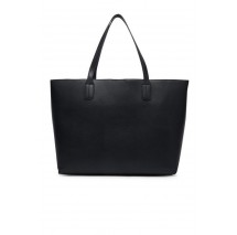 TOMMY HILFIGER ICON TOTE ΤΣΑΝΤΑ ΓΥΝΑΙΚΕΙΑ BLACK