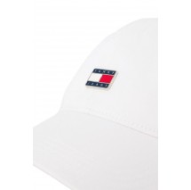 TOMMY JEANS HERITAGE PLAQUE CAP ΚΑΠΕΛΟ ΓΥΝΑΙΚΕΙΟ OFF WHITE