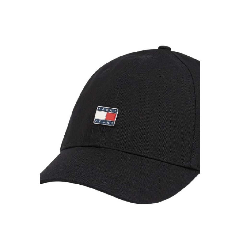 TOMMY JEANS HERITAGE PLAQUE CAP ΚΑΠΕΛΟ ΓΥΝΑΙΚΕΙΟ BLACK