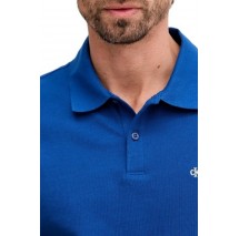 CALVIN KLEIN JEANS CASUAL PIQUE CLASSIC POLO T-SHIRT ΜΠΛΟΥΖΑ ΑΝΔΡΙΚΗ BLUE