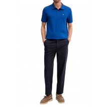 CALVIN KLEIN JEANS CASUAL PIQUE CLASSIC POLO T-SHIRT ΜΠΛΟΥΖΑ ΑΝΔΡΙΚΗ BLUE