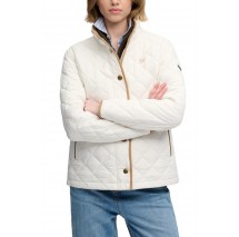SUPERDRY ESTATE COUNTRY LINER JACKET ΜΠΟΥΦΑΝ ΓΥΝΑΙΚΕΙΟ OFF WHITE