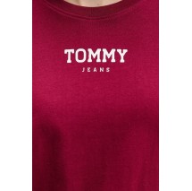 TOMMY JEANS REG ESSENTIAL LOGO 2 TEE T-SHIRT  ΜΠΛΟΥΖΑ ΓΥΝΑΙΚΕΙΑ BERRY