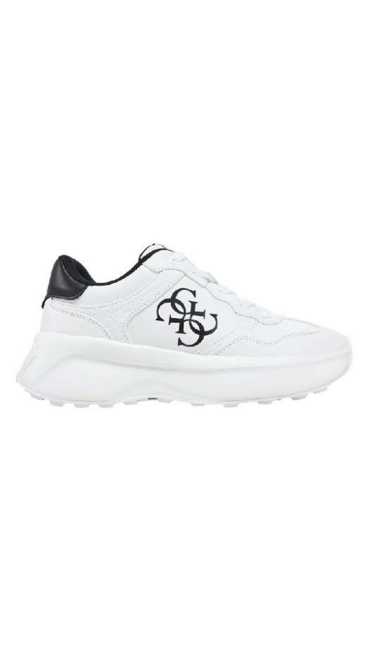 GUESS LUCKEI FLPLUCELE12 ΠΑΠΟΥΤΣΙ ΓΥΝΑΙΚΕΙΟ WHITE