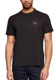 CALVIN KLEIN JEANS 30S EU WHOLESALE JEANS GRAPHICS T-SHIRT ΜΠΛΟΥΖΑ ΑΝΔΡΙΚΗ BLACK