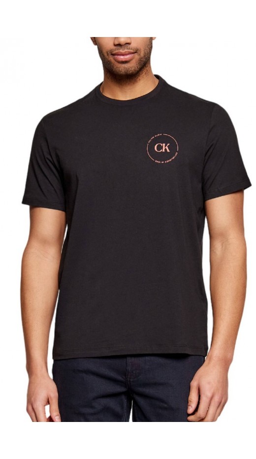 CALVIN KLEIN JEANS 30S EU WHOLESALE JEANS GRAPHICS T-SHIRT ΜΠΛΟΥΖΑ ΑΝΔΡΙΚΗ BLACK