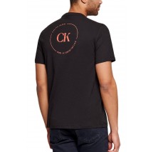 CALVIN KLEIN JEANS 30S EU WHOLESALE JEANS GRAPHICS T-SHIRT ΜΠΛΟΥΖΑ ΑΝΔΡΙΚΗ BLACK