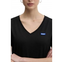 HUGO BOSS JERSEY CLASSIC V T-SHIRT ΜΠΛΟΥΖΑ ΓΥΝΑΙΚΕΙΑ BLACK