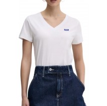 HUGO BOSS JERSEY CLASSIC V T-SHIRT ΜΠΛΟΥΖΑ ΓΥΝΑΙΚΕΙΑ WHITE
