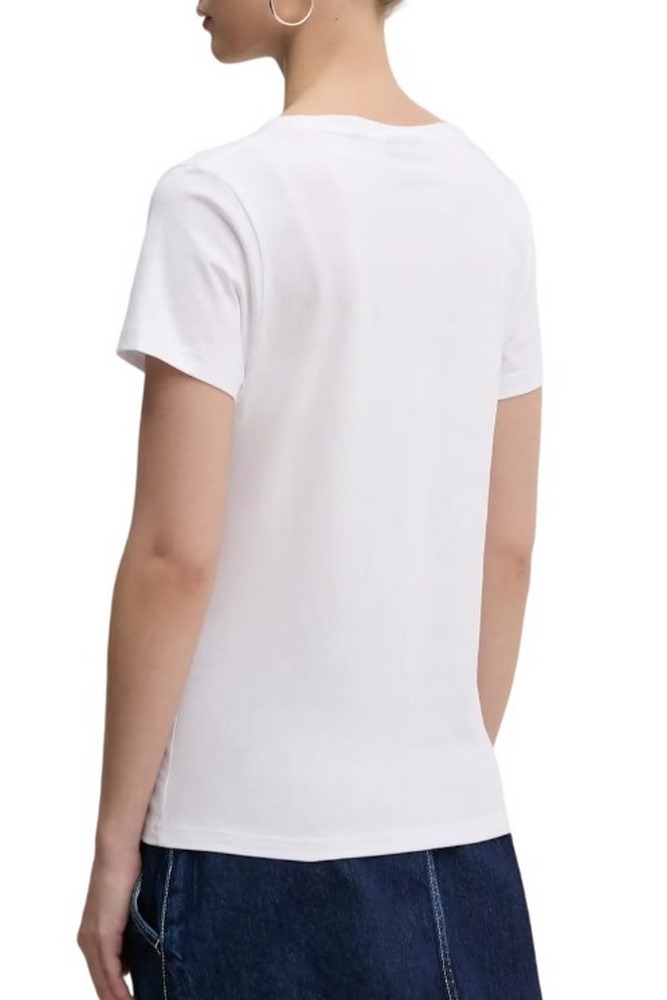 HUGO BOSS JERSEY CLASSIC V T-SHIRT ΜΠΛΟΥΖΑ ΓΥΝΑΙΚΕΙΑ WHITE