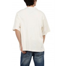 GUESS BOXY POCKET TEE T-SHIRT ΜΠΛΟΥΖΑ ΑΝΔΡΙΚΗ ECRU