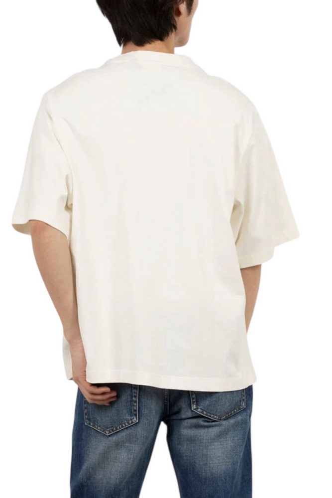 GUESS BOXY POCKET TEE T-SHIRT ΜΠΛΟΥΖΑ ΑΝΔΡΙΚΗ ECRU