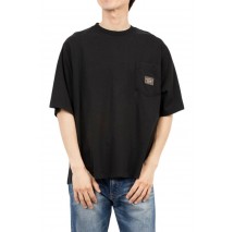 GUESS BOXY POCKET TEE T-SHIRT ΜΠΛΟΥΖΑ ΑΝΔΡΙΚΗ WASHED BLACK