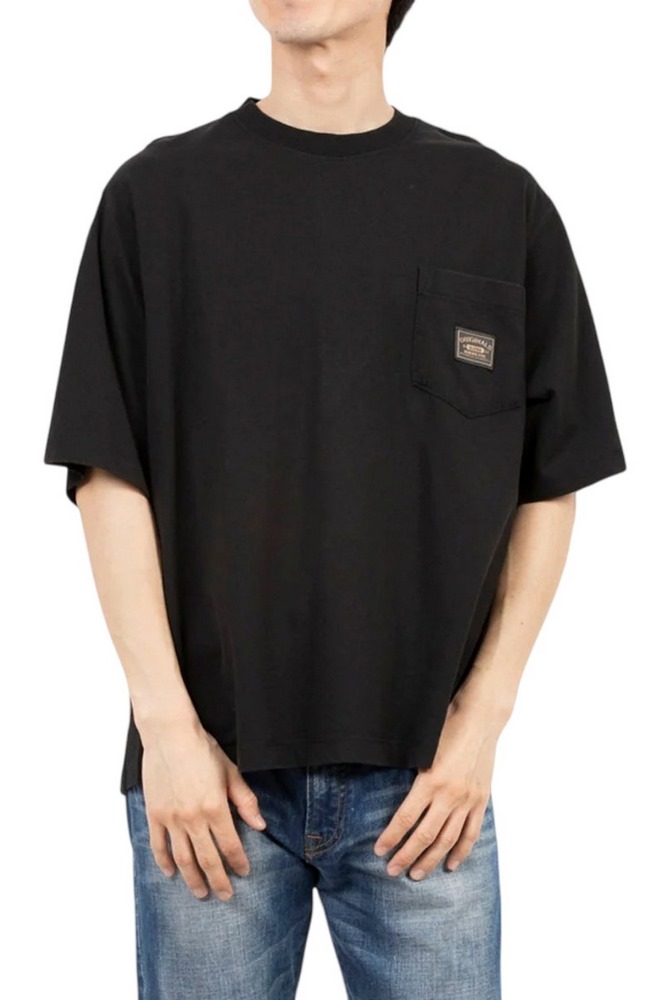 GUESS BOXY POCKET TEE T-SHIRT ΜΠΛΟΥΖΑ ΑΝΔΡΙΚΗ WASHED BLACK