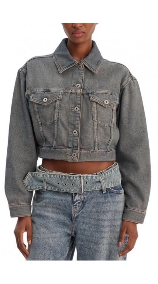 HUGO BOSS DENIM JACKET GALATE B ΤΖΙΝ ΜΠΟΥΦΑΝ ΓΥΝΑΙΚΕΙΟ DENIM LIGHT