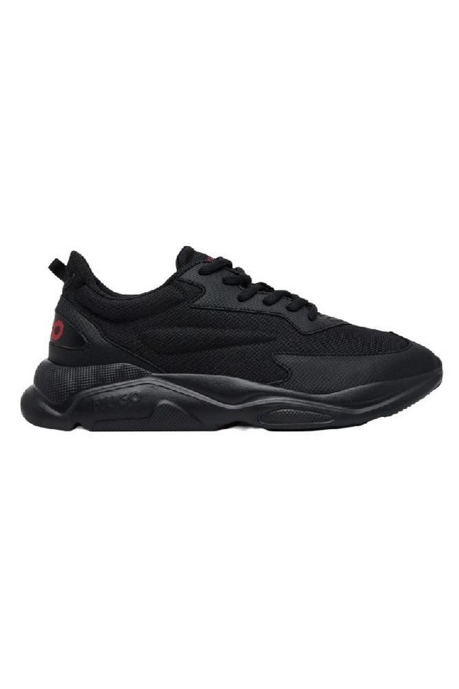 HUGO BOSS SNEAKERS LEON RUNN CVPU N ΠΑΠΟΥΤΣΙΑ ΑΝΔΡΙΚΑ BLACK